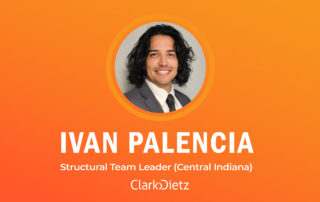 Ivan palencia, PE, structural and bridge team leader for Clark Dietz in Central Indiana