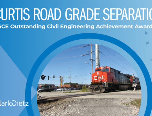 Clark Dietz Honored with 2024 ASCE IL Outstanding Civil Engineering Achievement Award for Curtis Road Project