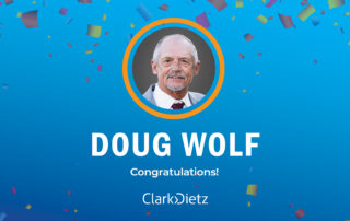 head shot of doug wolf, celebrating his retirement