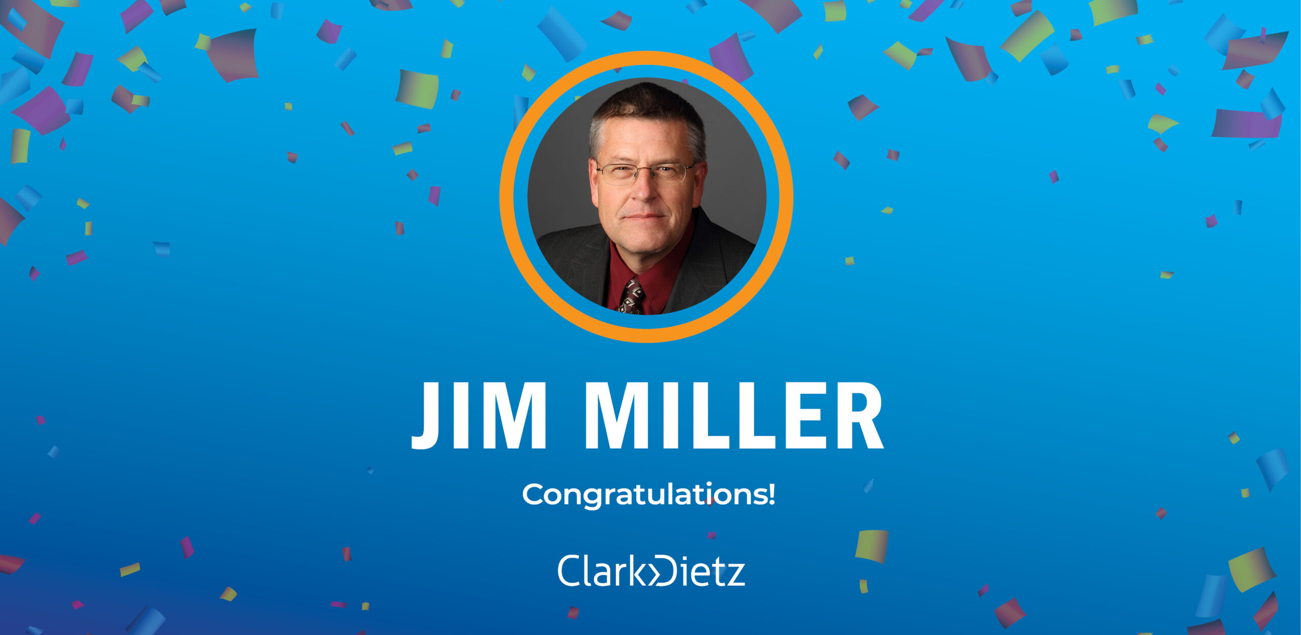 headshot of jim miller, announcing his retirement