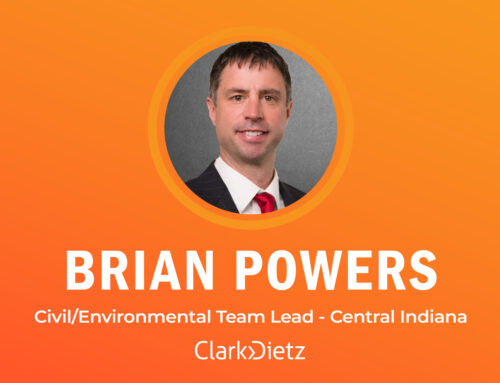 Brian Powers, PE, CFM Becomes Civil/Enviromental Team Lead for Central Indiana