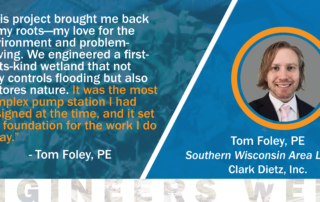 "This project brought me back to my roots—my love for the environment and problem-solving. We engineered a first-of-its-kind wetland that not only controls flooding but also restores nature. It was the most complex pump station I had designed at the time, and it set the foundation for the work I do today."